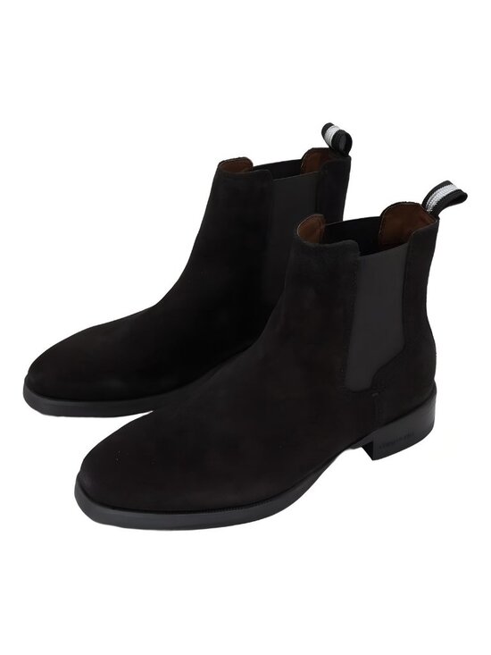Kenneth Cole New York Rayman Chelsea Ankle Boot Brown Suede Sz US 8M EU 41 main image 4